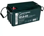 Q-Batteries 12LS-65 12V 65Ah Blei-Vlies-Akku / AGM VRLA mit VdS
