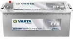 Varta LED190 Professional EFB 12V 190Ah 1050A Versorgungsbatterie