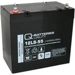 Q-Batteries 12LS-55 / 12V - 55Ah Blei Akku Standard-Typ AGM VRLA 10 Jahres Typ