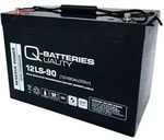 Q-Batteries 12LS-90 / 12V - 90Ah Blei Akku Standard-Typ AGM 10 Jahres Typ