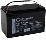 Q-Batteries 12LS-100 12V - 107Ah Blei Akku Standard-Typ AGM 10 Jahres Typ