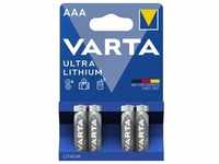 Varta Ultra Lithium L92 Micro AAA Batterie (4er Blister)