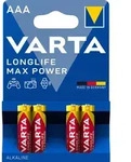 Varta Longlife Max Power Micro AAA Batterie 4703 LR03 (4er Blister)
