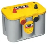 Optima Yellow Top YT U - 4.2, 12V 55Ah, AGM Zyklenfest, Spiralcell Technologie
