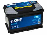Exide EB712 Excell 12V 71Ah 670A Autobatterie