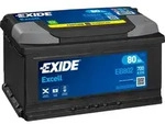 Exide EB802 Excell 12V 80Ah 700A Autobatterie
