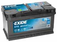Exide EL752 Start-Stop EFB 12V 75Ah 730A Autobatterie
