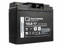 Q-Batteries 12LS-17 12V 17Ah Blei-Vlies-Akku / AGM VRLA mit VdS
