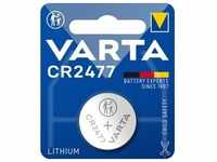 Varta Knopfzelle CR2477 Lithium 3V (1er Blister)