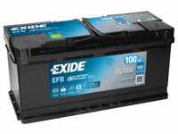 Exide EL1000 Start-Stop EFB 12V 100Ah 900A Autobatterie