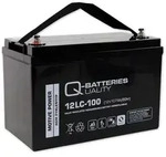 Q-Batteries 12LC-100 AGM Batterie 12V 107Ah zyklenfester Deep Cycle Akku