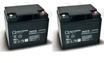 Ersatzakku f&uuml;r Invacare Orion Elektromobil 24V 2 x 12V 50Ah AGM Batterie