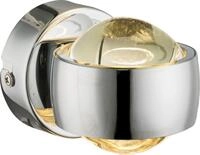 Globo LED-Wandleuchte 2flg