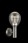Globo Lighting Au&szlig;enleuchte &brvbar; transparent/klar &brvbar; Ma&szlig;e (cm): B: 15 H: 31,7