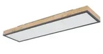 Globo Lighting Deckenleuchte &brvbar; grau &brvbar; Ma&szlig;e (cm): B: 80 H: 6,5 T: 20.0