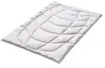 Kauffmann Kamelhaar Mono-Steppbett &brvbar; wei&szlig; &brvbar; Ma&szlig;e (cm): B: 200 H: 5