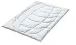 Kauffmann 4-Jahreszeiten Mono-Steppbett &brvbar; wei&szlig; &brvbar; Ma&szlig;e (cm): B: 155 H: 5