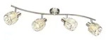 Globo Lighting Strahler &brvbar; silber &brvbar; Ma&szlig;e (cm): B: 31,5 H: 18