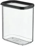 Mepal Vorratsdose Modula &brvbar; schwarz &brvbar; Kunststoff &brvbar; Ma&szlig;e (cm): B: 9 H: 16,8
