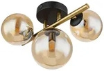Globo Lighting Deckenleuchte &brvbar; schwarz &brvbar; Ma&szlig;e (cm): B: 28 H: 19 T: 21.0