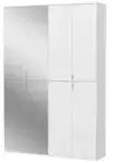 Mehrzweckschrank-Set &brvbar; wei&szlig; &brvbar; Ma&szlig;e (cm): B: 122 H: 193 T: 34.0