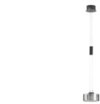 Fischer-Honsel LED-Pendelleuchte &brvbar; schwarz &brvbar; Ma&szlig;e (cm): H: 160 &Oslash;: 20.0