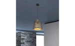Globo Lighting H&auml;ngeleuchte &brvbar; schwarz &brvbar; Ma&szlig;e (cm): H: 120 &Oslash;: 25.0
