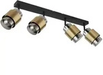 Globo Lighting Deckenleuchte &brvbar; schwarz &brvbar; Ma&szlig;e (cm): B: 65 H: 12,5 T: 10.0