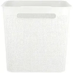 Rotho Aufbewahrungsbox BRISEN &brvbar; wei&szlig; &brvbar; Polypropylen &brvbar; Ma&szlig;e (cm): B: 29 H:...