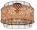 Globo Lighting Deckenleuchte &brvbar; schwarz &brvbar; Ma&szlig;e (cm): H: 24,5 &Oslash;: 35.0