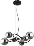 Globo Lighting Pendelleuchte &brvbar; schwarz &brvbar; Ma&szlig;e (cm): B: 62,2 H: 120 T: 58.8