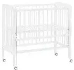 Fillikid Beistellbett Nino &brvbar; wei&szlig; &brvbar; Ma&szlig;e (cm): B: 51 H: 91