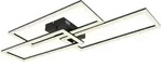Globo Lighting Deckenleuchte &brvbar; schwarz &brvbar; Ma&szlig;e (cm): B: 40 H: 8