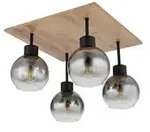 Globo Lighting Deckenleuchte &brvbar; schwarz &brvbar; Ma&szlig;e (cm): B: 40 H: 33,5 T: 40.0