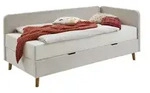 Polsterliege in Cord Carlotta &brvbar; beige &brvbar; Ma&szlig;e (cm): B: 100 H: 84