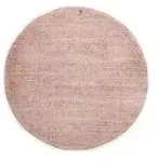 Tom Tailor Wollteppich &brvbar; rosa/pink &brvbar; Viskose &brvbar; Ma&szlig;e (cm): H: 1,5 &Oslash;: 140.0