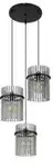 Globo Lighting Pendelleuchte &brvbar; schwarz &brvbar; Ma&szlig;e (cm): B: 47 H: 140 T: 47.0