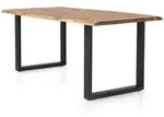 Esstisch &brvbar; holzfarben &brvbar; Ma&szlig;e (cm): B: 110 H: 76,5