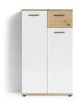 by Living Schuhschrank &brvbar; wei&szlig; &brvbar; Ma&szlig;e (cm): B: 60 H: 102