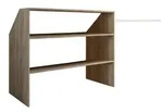 Kompaktgarderobe &brvbar; holzfarben &brvbar; Ma&szlig;e (cm): B: 90 H: 100 T: 50.0