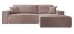 Selsey Ecksofa mit Schlaffunktion Farese &brvbar; rosa/pink &brvbar; Ma&szlig;e (cm): B: 267 H: 85