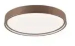 Trio LED-Deckenleuchte &brvbar; braun &brvbar; Ma&szlig;e (cm): H: 5,5 &Oslash;: 45.0