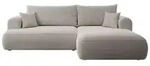 Selsey Ecksofa mit Schlaffunktion &brvbar; beige &brvbar; Ma&szlig;e (cm): B: 260 H: 93