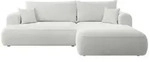 Selsey Ecksofa mit Schlaffunktion &brvbar; grau &brvbar; Ma&szlig;e (cm): B: 260 H: 93