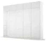 Dreht&uuml;renschrank Port Talbot &brvbar; wei&szlig; &brvbar; Ma&szlig;e (cm): B: 251 H: 223