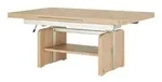 Couchtisch &brvbar; holzfarben &brvbar; Ma&szlig;e (cm): B: 80 H: 56
