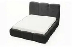 GrainGold Polsterbett mit Stauraum Bubble &brvbar; schwarz &brvbar; Ma&szlig;e (cm): B: 180 H: 105