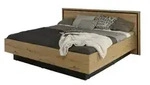 Doppelbett &brvbar; holzfarben &brvbar; Ma&szlig;e (cm): B: 198,4 H: 93