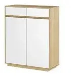 Schuhschrank &brvbar; wei&szlig; &brvbar; Ma&szlig;e (cm): B: 86 H: 103 T: 37.0