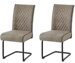 by Living Freischwinger 2er-Set &brvbar; beige &brvbar; Ma&szlig;e (cm): B: 45 H: 95
